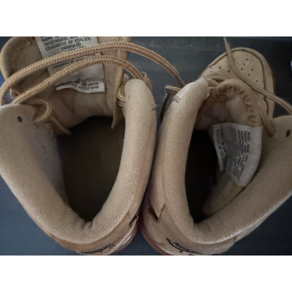 Nike Air Force 1 Wheat Size 5.5Y Ladies Size 7 # 807617-200 - Picture 6 of 9